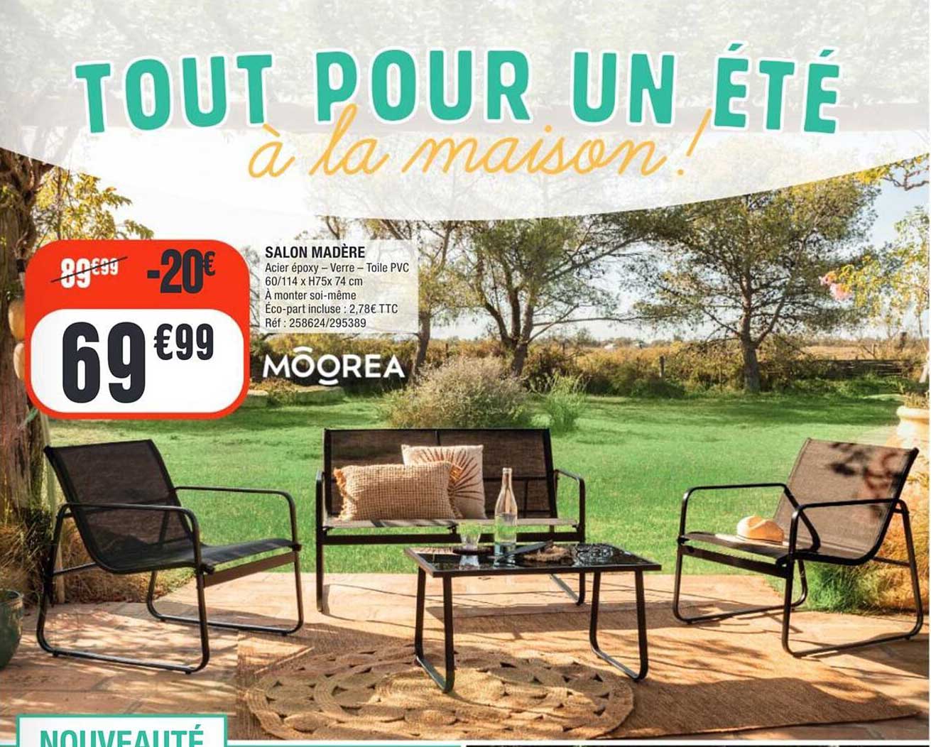 TOUT POUR UN ÉTÉ à la maison!