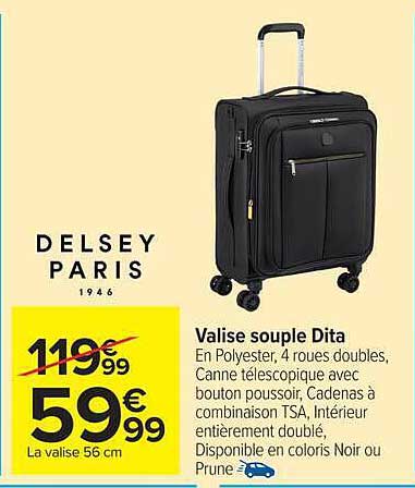Valise souple Dita