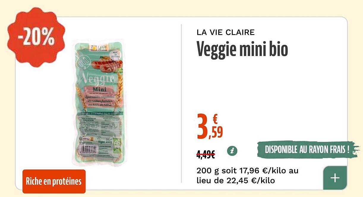 Veggie mini bio