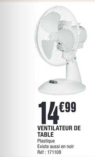VENTILATEUR DE TABLE