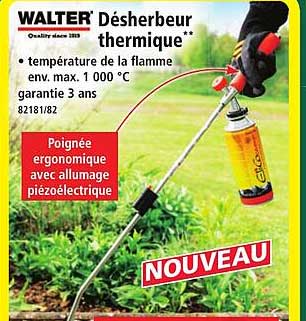 WALTER Déherbeur thermique**