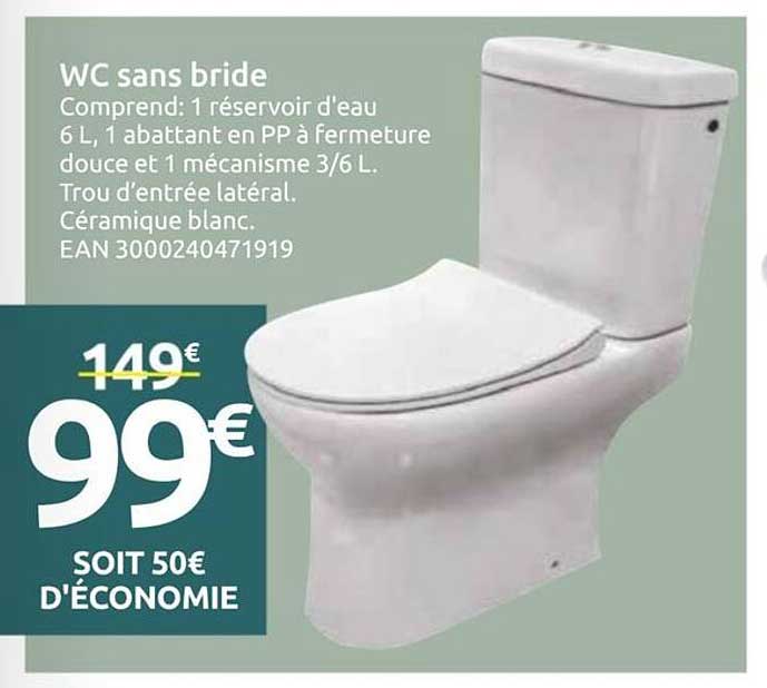WC sans bride
