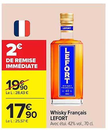 Whisky Français LEFORT