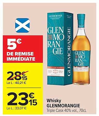 Whisky GLENMORANGIE Triple Cask 40% vol., 70cl