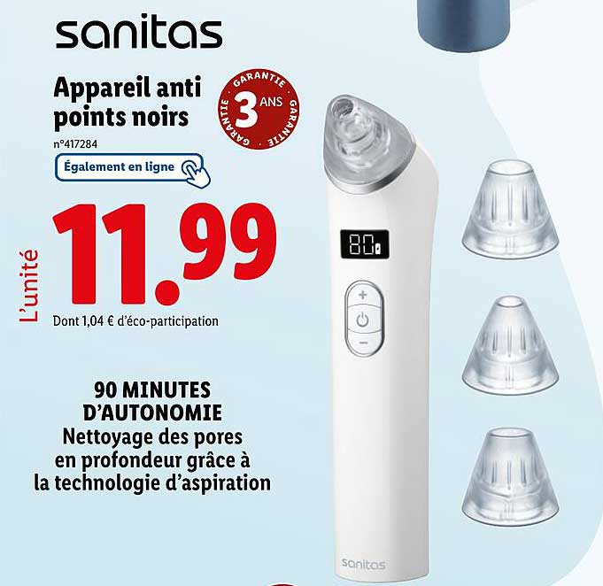Appareil anti points noirs