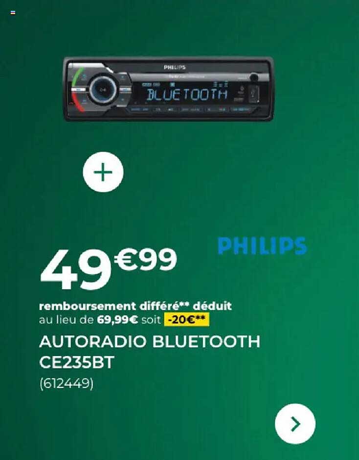AUTORADIO BLUETOOTH CE235BT