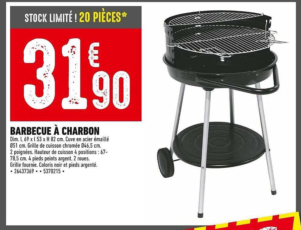 BARBECUE À CHARBON