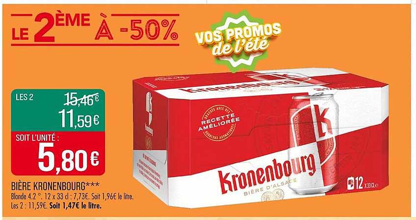 Bière KRONENBOURG***