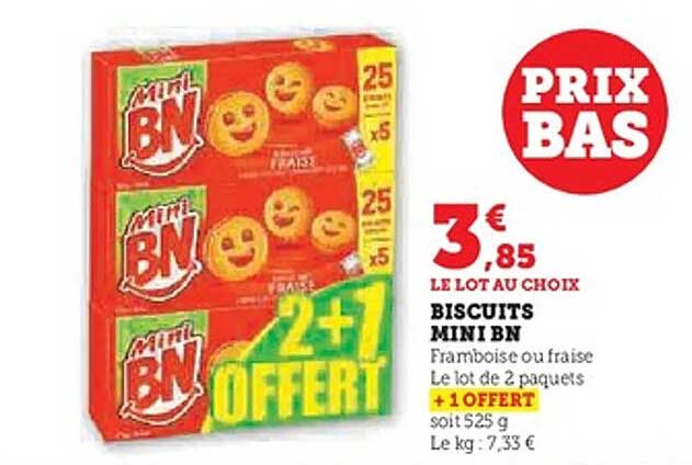 BISCUITS MINI BN