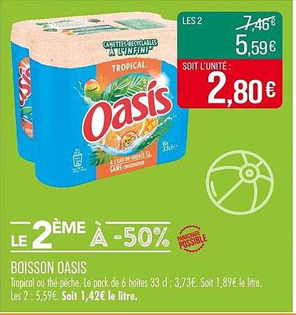 BOISSON OASIS