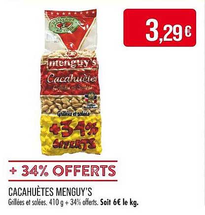 CACAHUÈTES MENGUY'S