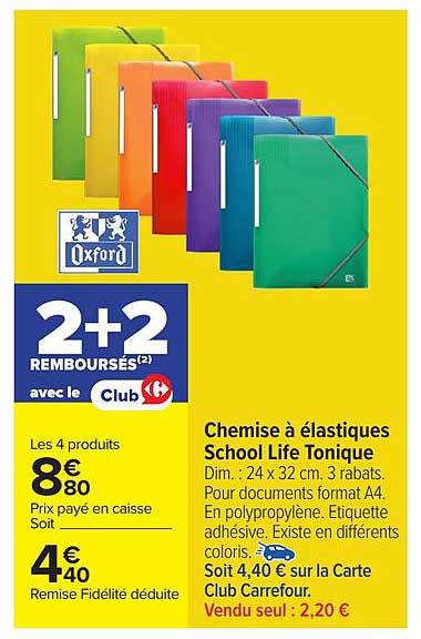 Chemise à élastiques School Life Tonique