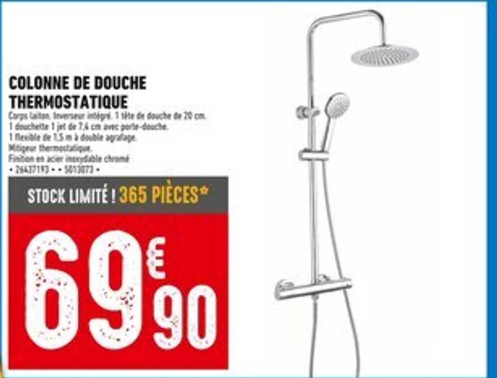 COLONNE DE DOUCHE THERMOSTATIQUE