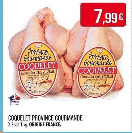 Coquelet Province Gourmande