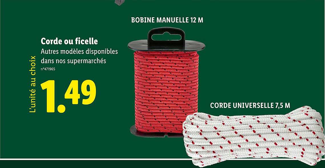 Corde ou ficelle