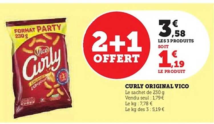 CURLY ORIGINAL VICO