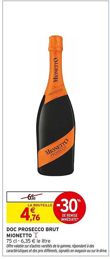 DOC PROSECCO BRUT MIONETTO