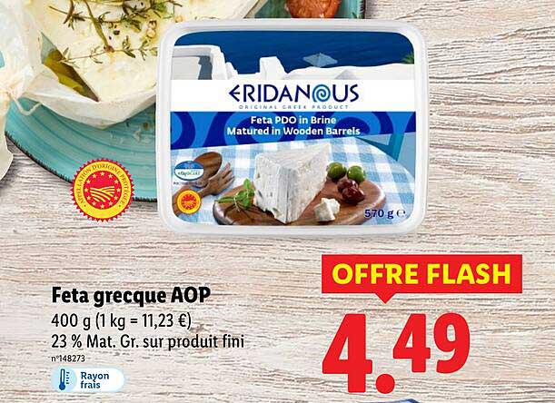 Feta grecque AOP