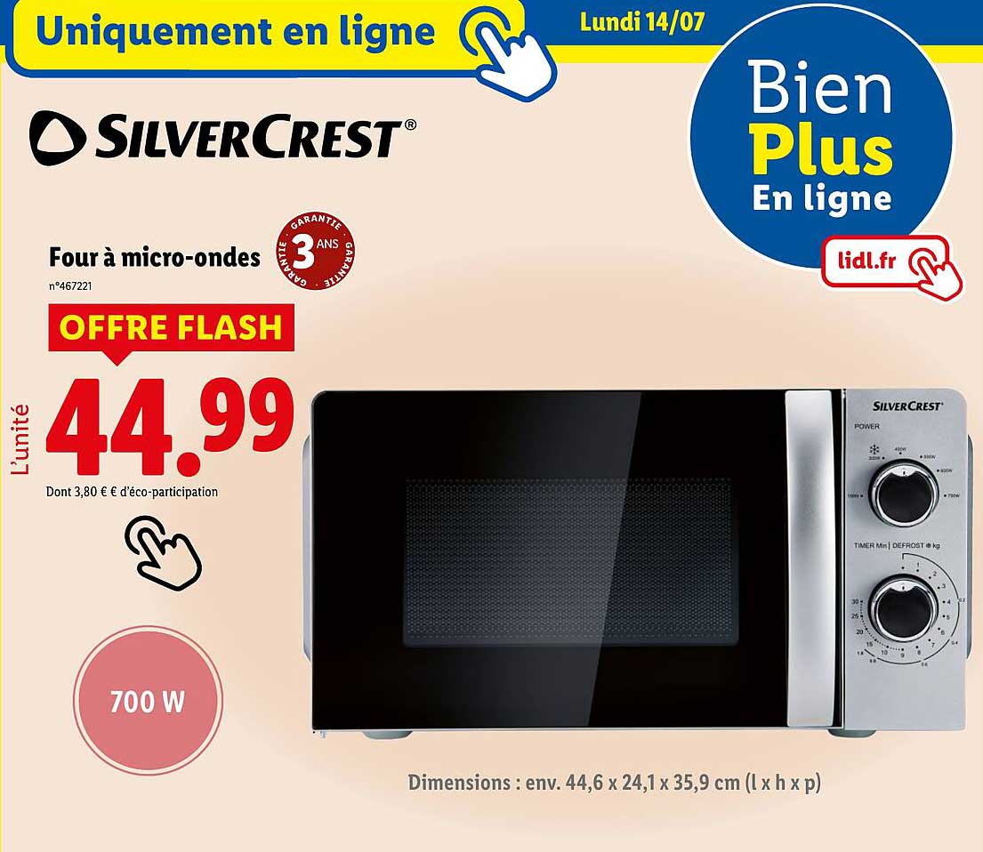 Four à micro-ondes SilverCrest