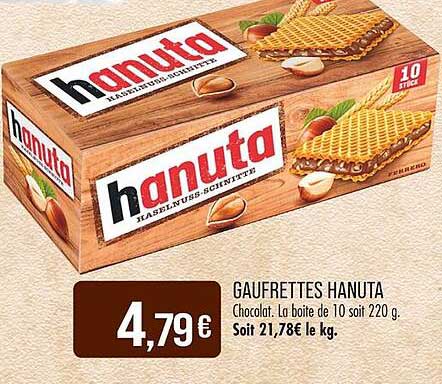 GAUFRETTES HANUTA