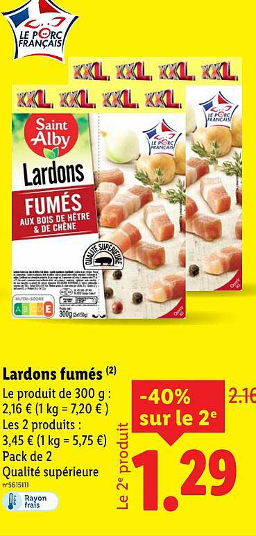 Lardons fumés