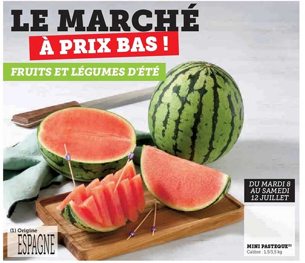 LE MARCHÉ À PRIX BAS !