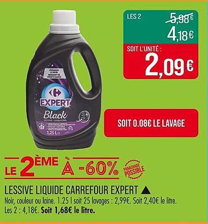 LESSIVE LIQUIDE CARREFOUR EXPERT