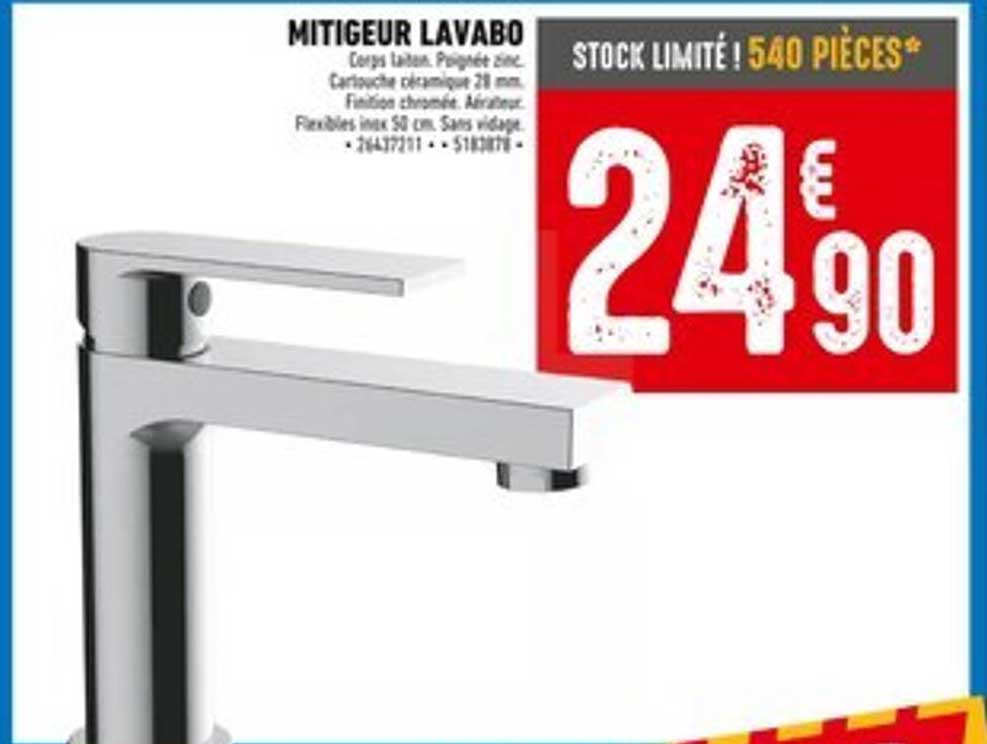 MITIGEUR LAVABO