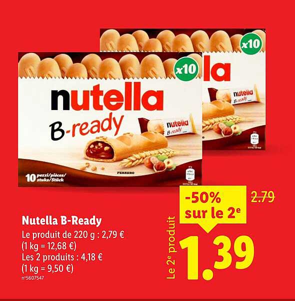 Nutella B-Ready
