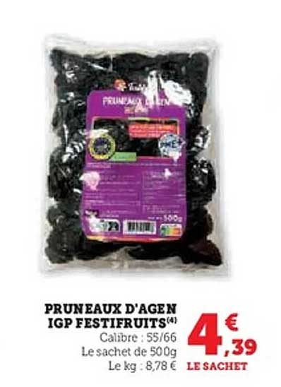 PRUNEAUX D'AGEN IGP FESTIFRUITS