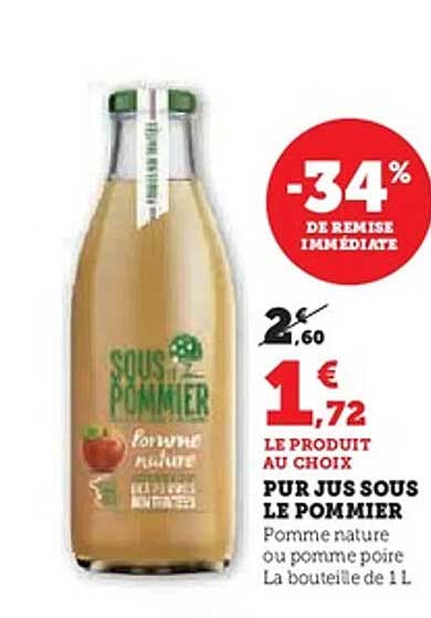 PUR JUS SOUS LE POMMIER