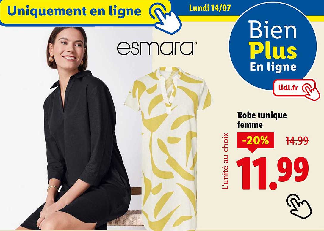 Robe tunique femme