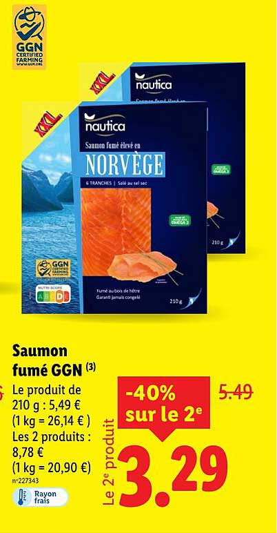 Saumon fumé GGN