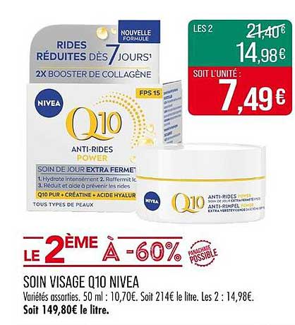 SOINS VISAGE Q10 NIVEA
