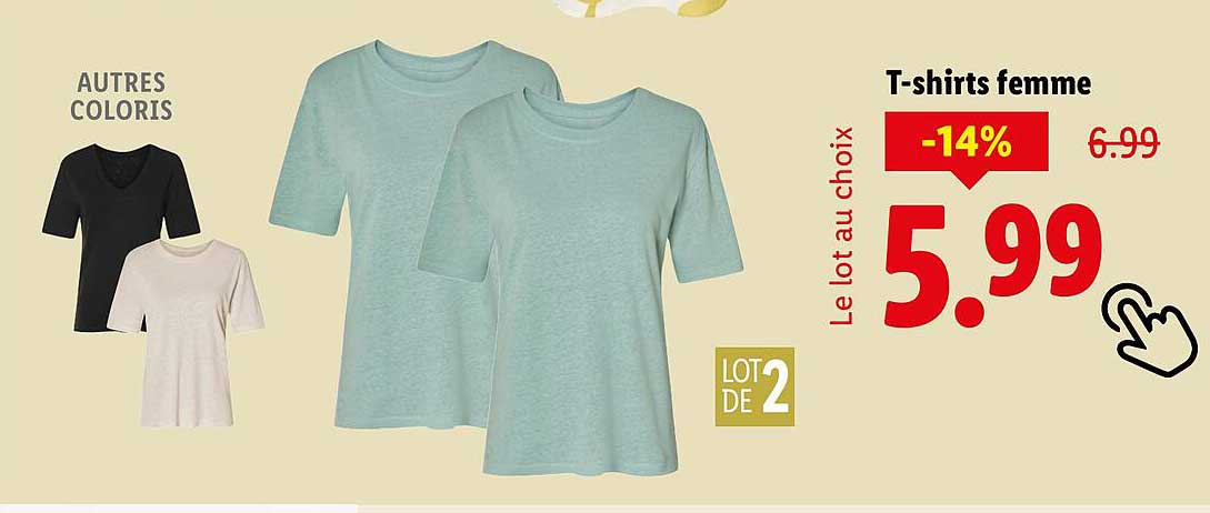 T-shirts femme