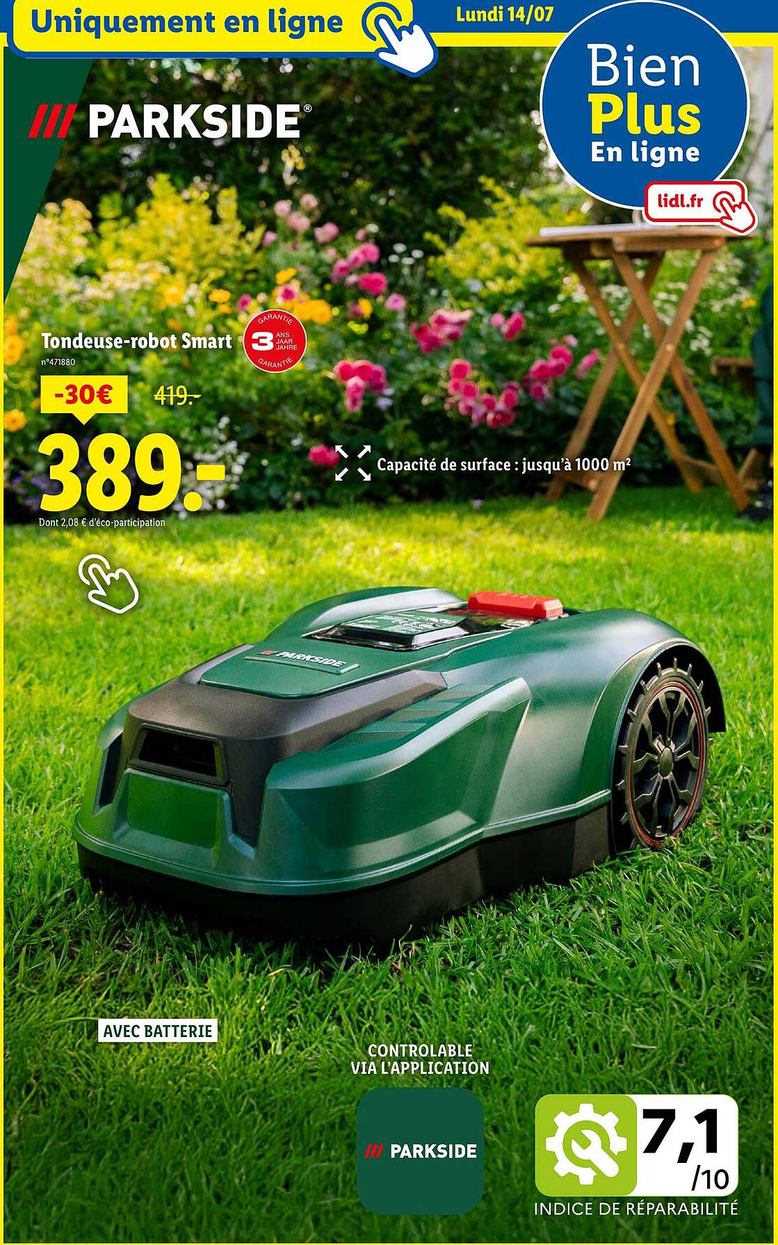 Tondeuse-robot Smart