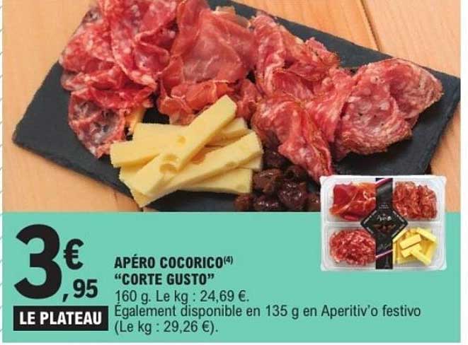 APÉRO COCORICO "CORTE GUSTO"
