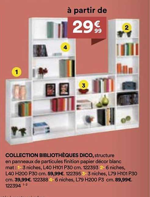 COLLECTION BIBLIOTHÈQUES DICO