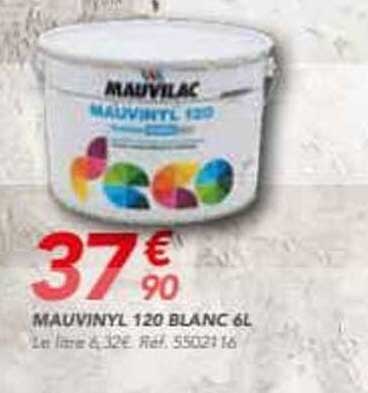 MAUVINYL 120 BLANC 6L