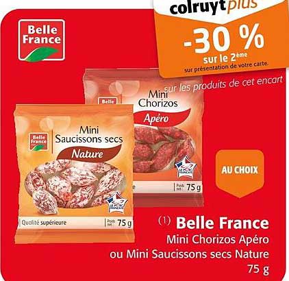 Mini Chorizos Apéro ou Mini Saucissons secs Nature