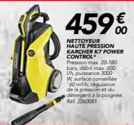 NETTOYEUR HAUTE PRESSION KARCHER K7 POWER CONTROL