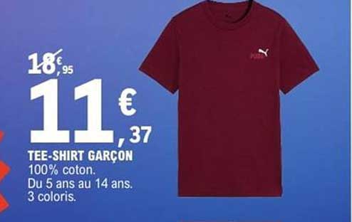 TEE-SHIRT GARÇON