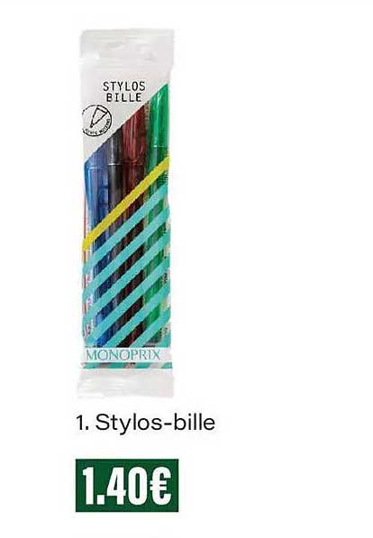 1. Stylos-bille