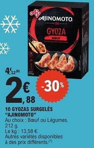10 GYOZAS SURGELÉS “AJINOMOTO”
