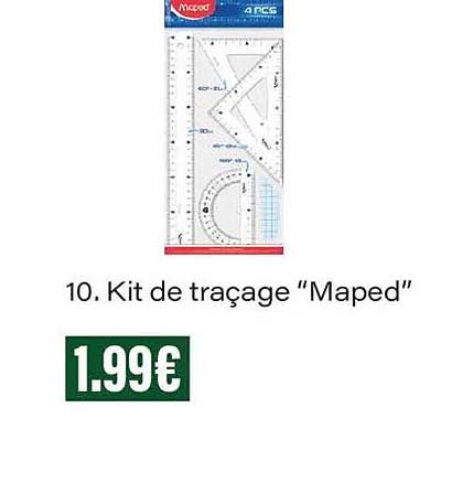 10. Kit de traçage “Maped”