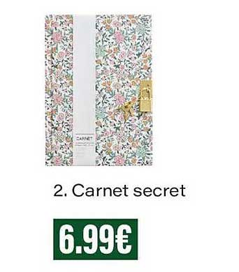 2. Carnet secret