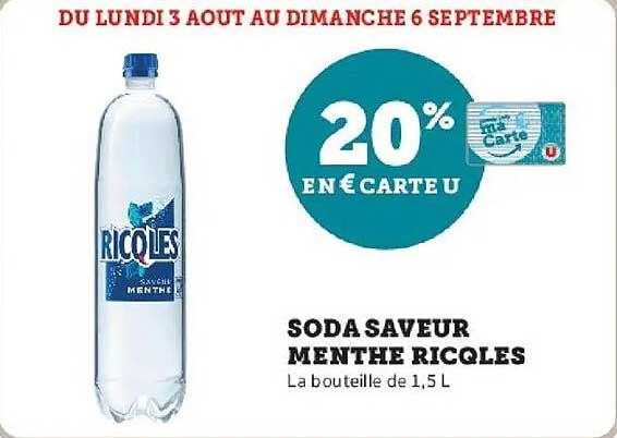 20% en e.carte U