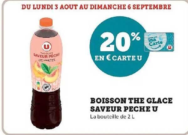 20% EN € CARTE U