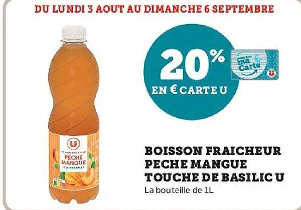 20% EN € CARTE U