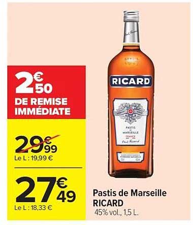 2€50 DE REMISE IMMÉDIATE